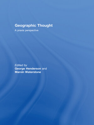 cover image of Geographic Thought
